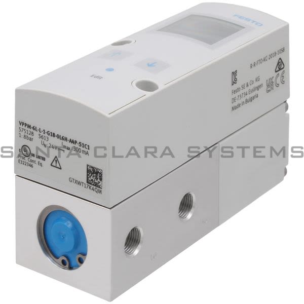 Festo VPPM-6L-L-1-G18-0L6H-A4P-S1C1 Proportional Pressure Control Valve Product Image