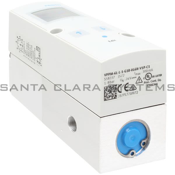 Festo VPPM-6L-L-1-G18-0L6H-V1P-C1 Proportional Pressure Control Valve Product Image