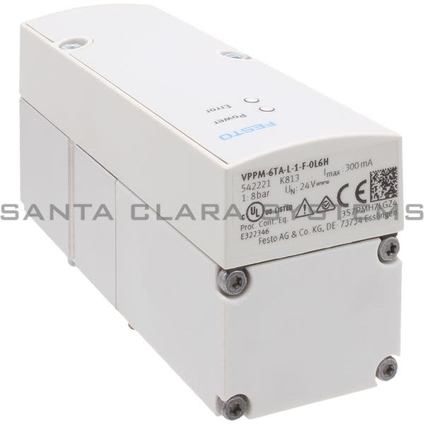 Festo VPPM-6TA-L-1-F-0L6H Proportional Pressure Control Valve Product Image