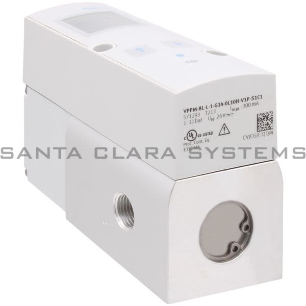 Festo VPPM-8L-L-1-G14-0L10H-V1P-S1C1 Proportional Pressure Control Valve Product Image