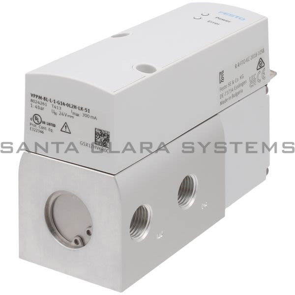 Festo VPPM-8L-L-1-G14-0L2H-LK-S1 Proportional Pressure Control Valve Product Image