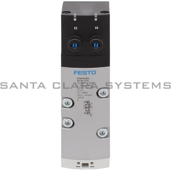 Festo VSVA-B-B52-ZD-D1-1T1L Air Solenoid Valve Product Image