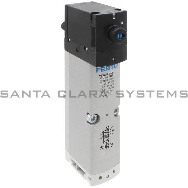 Festo VSVA-B-M52-AZD-A1-1T1L  Air Solenoid Valve Product Image