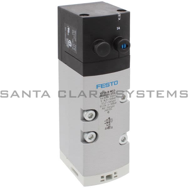 Festo VSVA-B-M52-MZD-D1-1T1L Air Solenoid Valve Product Image