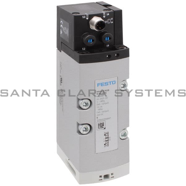 Festo VSVA-B-P53E-D-D2-1R5L Air Solenoid Valve Product Image