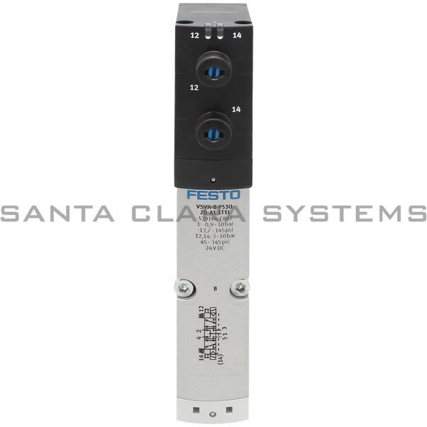 Festo VSVA-B-P53U-ZD-A1-1T1L Air Solenoid Valve Product Image