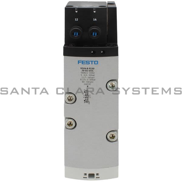 Festo VSVA-B-P53U-ZD-D2-1T1L Air Solenoid Valve Product Image