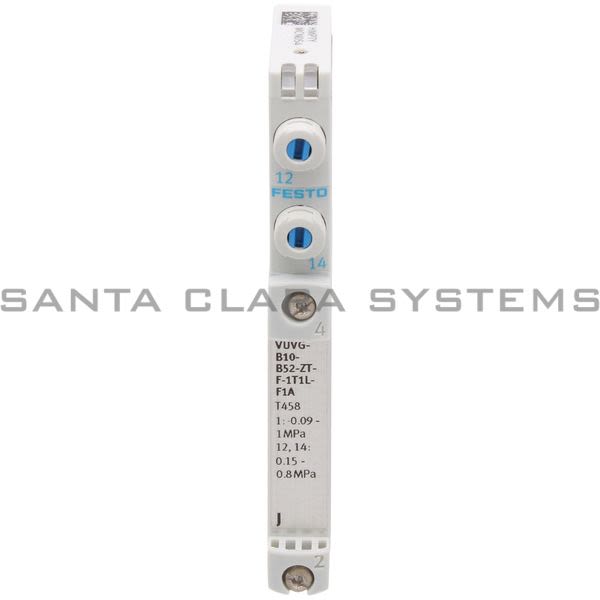 Festo VUVG-B10-B52-ZT-F-1T1L-F1A Air Solenoid Valve Product Image