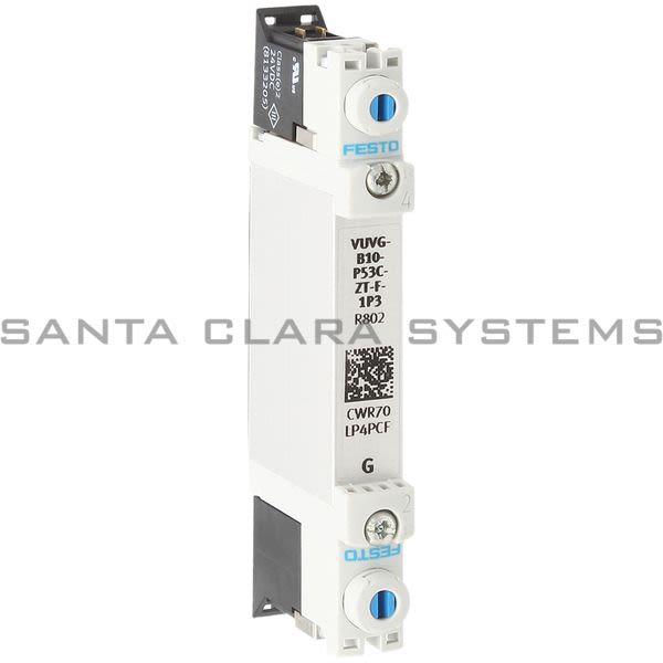 Festo VUVG-B10-P53C-ZT-F-1P3 Air Solenoid Valve Product Image