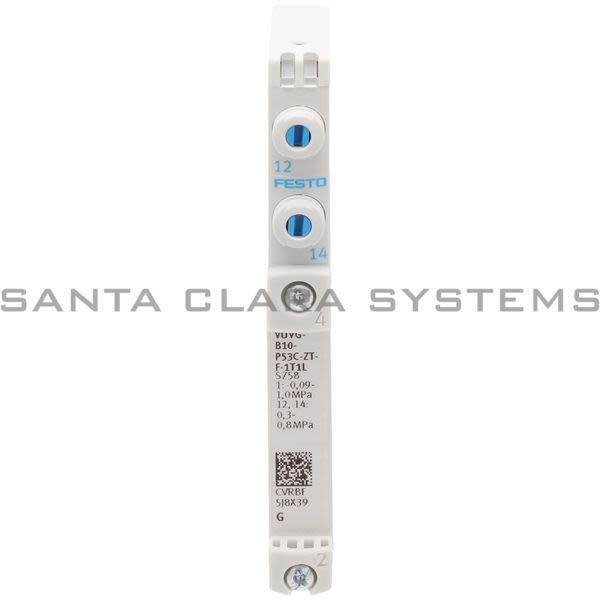 Festo VUVG-B10-P53C-ZT-F-1T1L Air Solenoid Valve Product Image