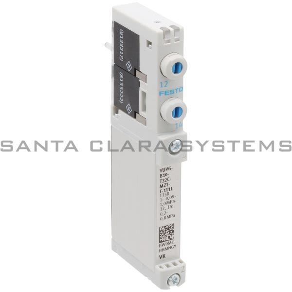 Festo VUVG-B10-T32C-MZT-F-1T1L Air Solenoid Valve Product Image