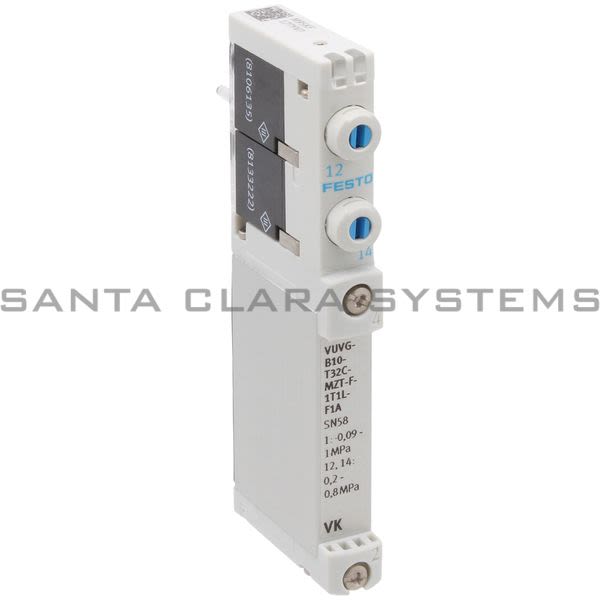 Festo VUVG-B10-T32C-MZT-F-1T1L-F1A Air Solenoid Valve Product Image