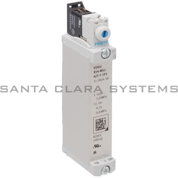 Festo VUVG-B14-M52-AZT-F-1P3 Air Solenoid Valve Product Image