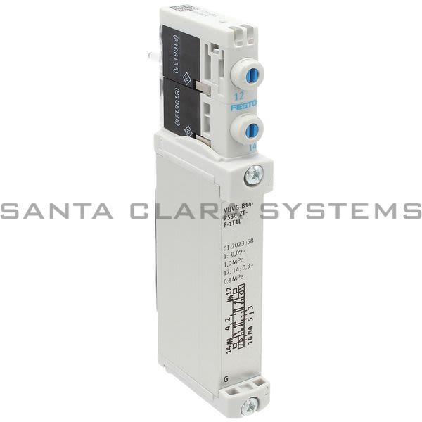 Festo VUVG-B14-P53C-ZT-F-1T1L Air Solenoid Valve Product Image
