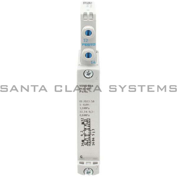 Festo VUVG-B14-P53C-ZT-F-1T1L Air Solenoid Valve Product Image