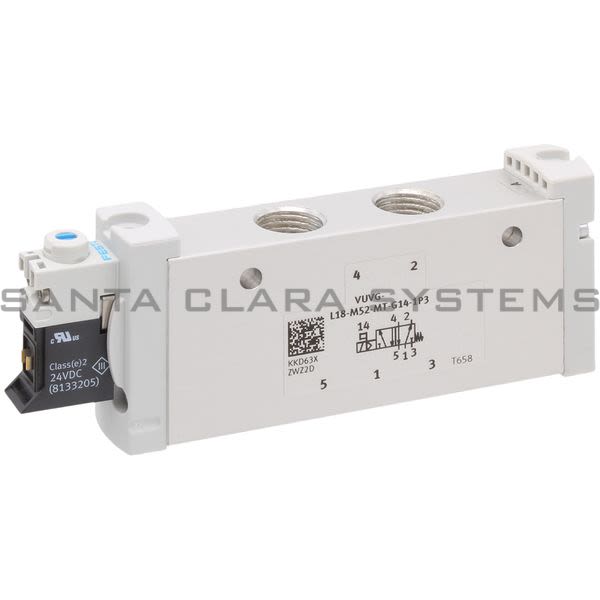 Festo VUVG-L18-M52-MT-G14-1P3 Air Solenoid Valve Product Image