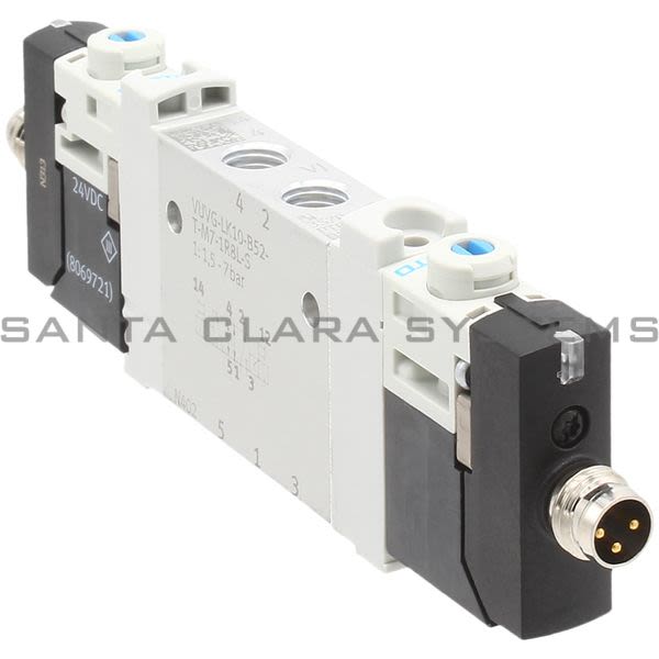 Festo VUVG-LK10-B52-T-M7-1R8L-S Air Solenoid Valve Product Image