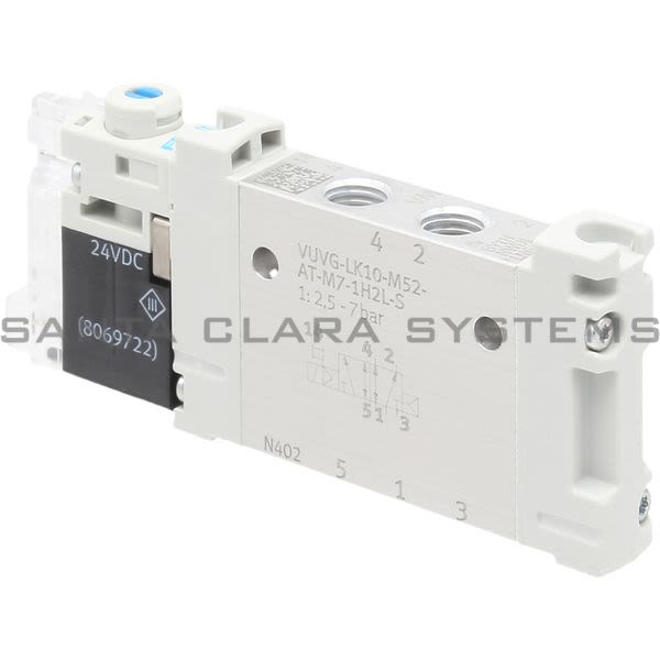 Festo VUVG-LK10-M52-AT-M7-1H2L-S  Air Solenoid Valve Product Image