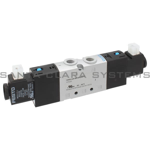 Festo VUVS-L20-B52-D-G18-F7-1C1 Air Solenoid Valve Product Image