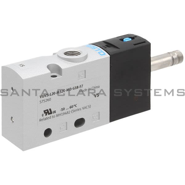 Festo VUVS-L20-M32C-MD-G18-F7 Air Solenoid Valve Product Image