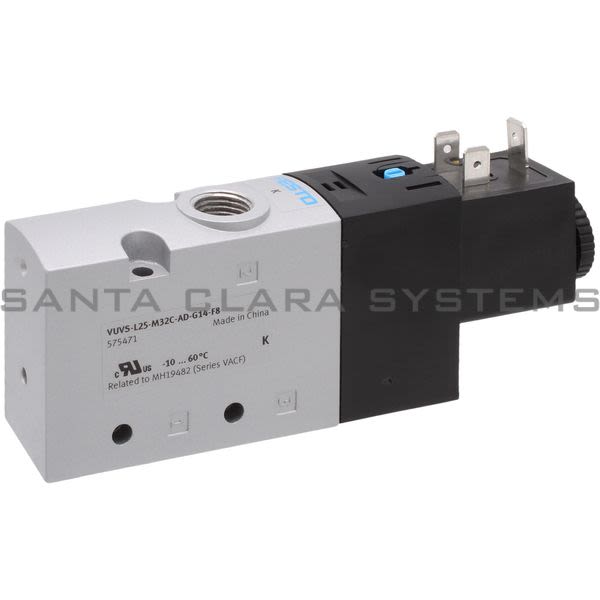 Festo VUVS-L25-M32C-AD-G14-F8-1B2 Air Solenoid Valve Product Image