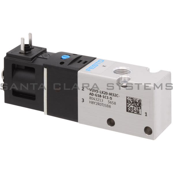 Festo VUVS-LK20-M32C-AD-G18-1C1-S Air Solenoid Valve Product Image