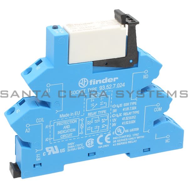 Finder 93.52.7.024 Relay Socket Product Image