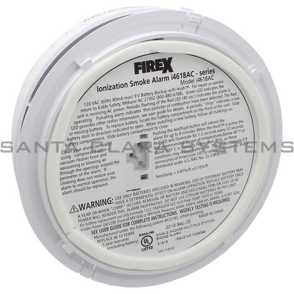 Firex I4618AC Smoke Alarm Product Image