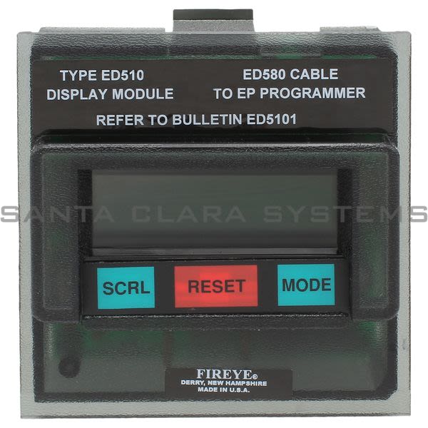 Fireye ED510  Display Module Product Image