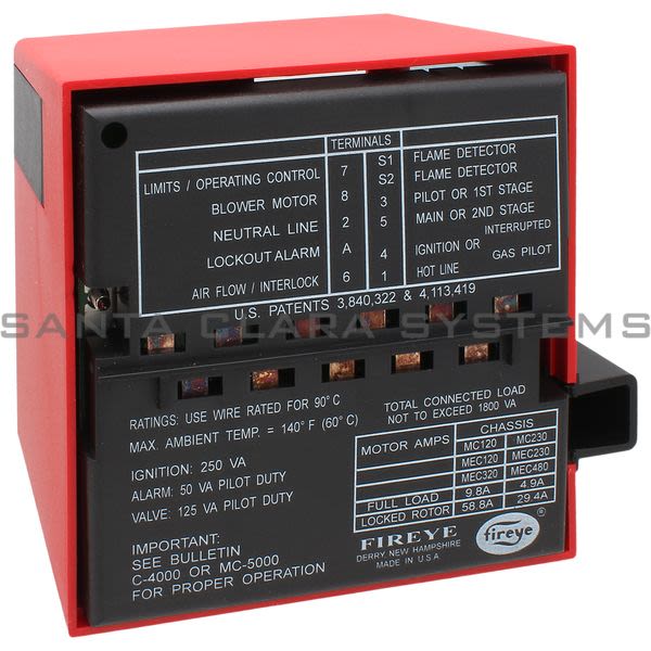Fireye MEC120D  Chassis Product Image