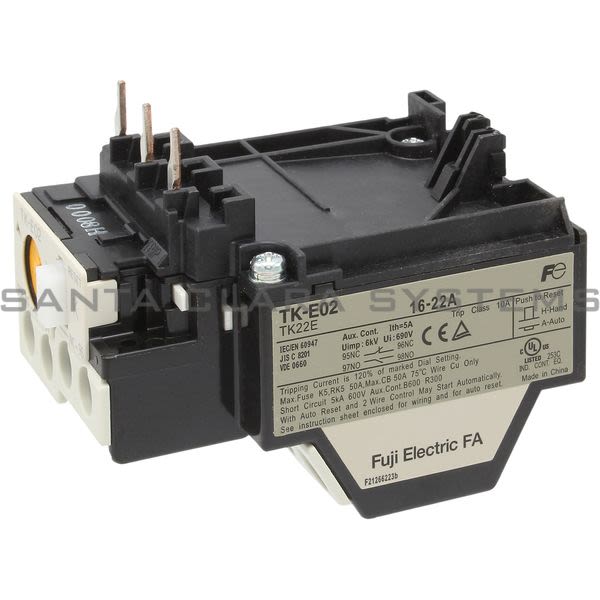 Fuji TK-E02-16-22A Thermal Overload Relay | TK-E02-2200 Product Image