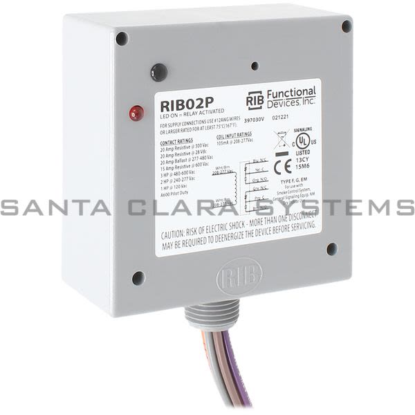 Functional Devices RIB02P  Enclosed Relay Product Image
