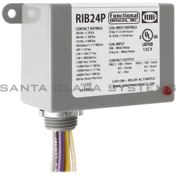 Functional Devices RIB24P Relay Product Image