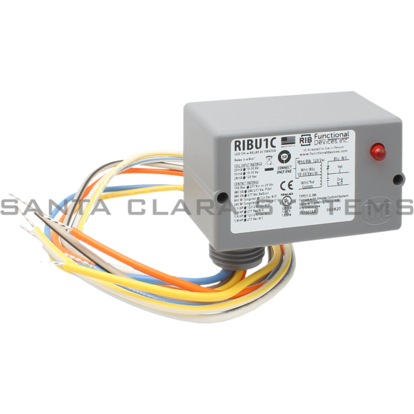 Functional Devices RIBU1C Pilot Relay Product Image
