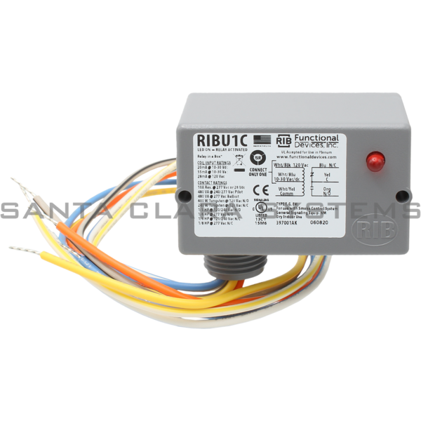 Functional Devices RIBU1C Pilot Relay Product Image