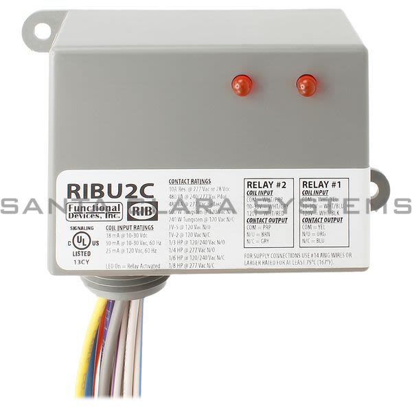 Functional Devices RIBU2C Relay Product Image
