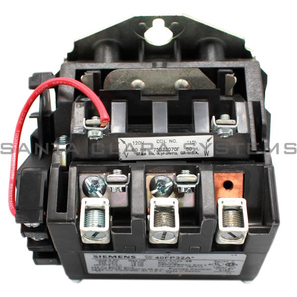 Furnas 40FP32AF Magnetic Contactor Open Type 3 Pole Size 2 60Hz 120V 50Hz 110V Product Image