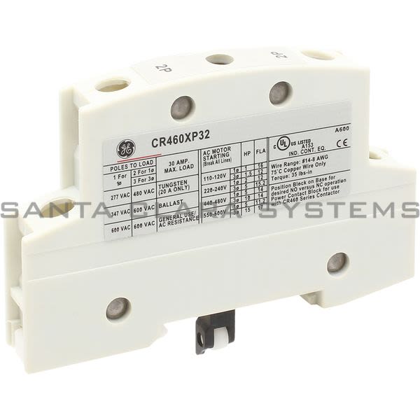 General Electric 460XP32 Power Block | CR460XP32 Product Image