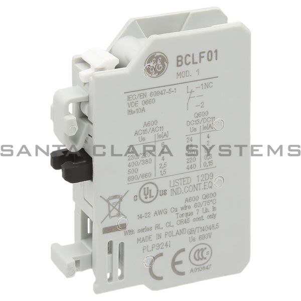 General Electric BCLF01  Contact Block Product Image
