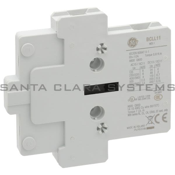General Electric BCLL11 Auxiliary Contact Product Image