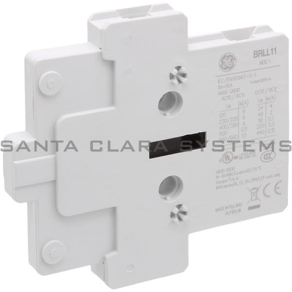 General Electric BRLL11 Auxiliary Contact Product Image
