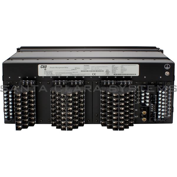 General Electric C60-K03-HLH-F8L-H6M-M8L-P6M-U6L-WRH Breaker Management Relay Product Image