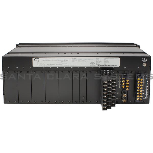General Electric C70-E00-HKH-F8L-HXX-MXX-PXX-UXX-WXX C70 Capacitor Bank Protection and Control System Product Image