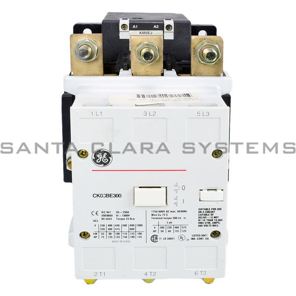 CK08BE300 General Electric Contactor Santa Clara Systems