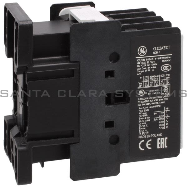 General Electric CL02A310TD Contactor Product Image