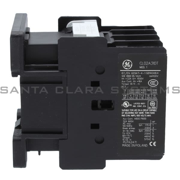 General Electric CL02A310TJ  Contactor Product Image