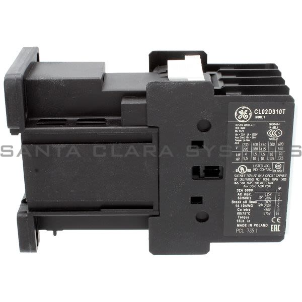 General Electric CL02D310TD  Contactor Product Image