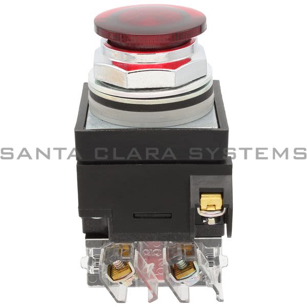 General Electric CR104PBL11R5C8 Pushbutton HD Illumlinated 2Position Red Mushrron Product Image