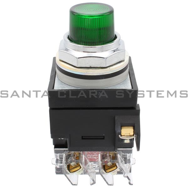 General Electric CR104PBT11G1S2  Pushbutton Illumin Green 120V Transformer 1NO-1NC Product Image