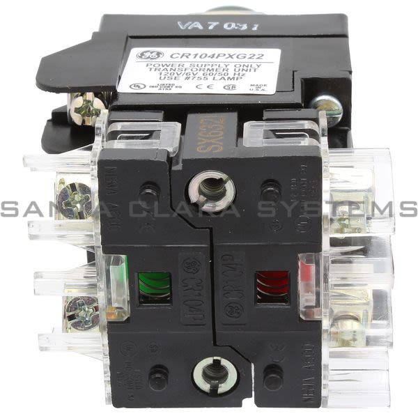 General Electric CR104PBT11G1S2  Pushbutton Illumin Green 120V Transformer 1NO-1NC Product Image